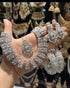 Stone Zircon ad set with bangles openable